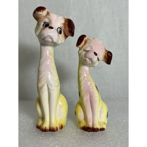 Vintage HTF 1950s KITSCH Dogs Salt & Pepper, ‘Super Cute!!, MCM
